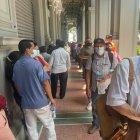 Cientos de personas en fila para pagar impuesto predial