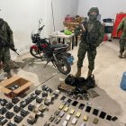 Hallazgo. En Huaquillas se localizaron municiones que estarían destinadas a grupos delincuenciales.