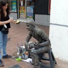 El pasado 1 de marzo, un individuo arrancó la cabeza de la escultura