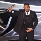 Fotografía de archivo del 27 de marzo de 2022 que muestra al actor estadounidense Will Smith durante su discurso después de ganar el Oscar al Mejor Actor por "King Richard" en la 94ª ceremonia anual de los Premios de la Academia, en el Dolby Theatre de Hollywood, Los Ángeles, California, Estados Unidos.