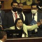 Actitud. Guadalupe Llori se ha mostrado desafiante ante sus detractores en las últimas sesiones de la Asamblea.