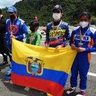Leonidas Drouet (segundo desde la derecha) ya formó parte del equipo tricolor del año pasado, en Cajicá, Colombia.