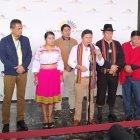 Escena. Los legisladores autodenominados "rebeldes" de Pachakutik participaron de las rueda de prensa de la bancada.