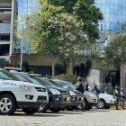 Miembros de la Fiscalía, Policía y Crimínalista arribaron la Casa de la Cultura para un allanamiento.