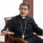 Garante. El monseñor Luis Cabrera también medió el dialogo entre la Conaie y el Gobierno de Lenín Moreno que dio fin a la jornada de protestas en 2019.