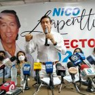 Nicolás Lapenti, exprefecto del Guayas que anunció su participación en las próximas elecciones.