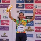 La azuaya de 18 años como la mejor ciclista internacional de la Vuelta.