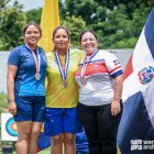 Blanca Rodrigo, con apenas 15 años (c), fue la mejor en arco compuesto.