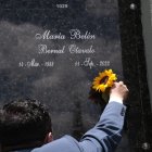 Los restos de María Belén Bernal descansan en el camposanto Monteolivo, norte de Quito.