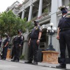 Fachada del edificio central del Municipio de Guayaquil.