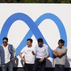 Fotografía de archivo del aviso de Meta, en Menlo Park, California (EE.UU.).