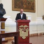 El secretario general de la Administración Pública, Iván Correa, anunció que el Gobierno aceptó la renuncia de Xavier Vera como ministro de Energía y Minas.