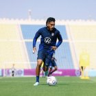 Jesús Ferreira, colombiano nacionalizado estadounidense, ya se entrena con sus otros compañeros en Qatar.