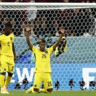 El delantero ecuatoriano, Kevin Rodríguez, tuvo su debut en la Copa del Mundo con la Tri.