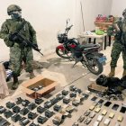 En enero pasado, el Ejército Nacional incautó abundante munición en Huaquillas.