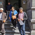 Postura. Espinosa fue el dirigente que se negaba a firmar el acuerdo para poner fin a las movilizaciones de junio.