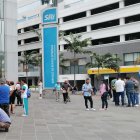 Entidad.- El exterior del edificio del Servicio de Rentas Internas, en Guayaquil.
