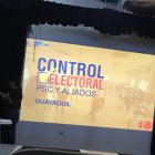 Una de las diapositivas que personal del Partido Social Cristiano mostró a los funcionarios del Municipio de Guayaquil durante la charla.