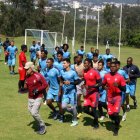 Los jugadores de El Nacional llevan cuatro semanas de trabajo de pretemporada. Entre las caras nuevas del plantel se encuentra el volante Ronald de Jesús (d).