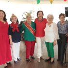 Susana Navas, Sarita de Lebed, Beatriz de Matamoros, Susana de Soriano, Mercy Calderón de Saiza y Beatriz Calvo.