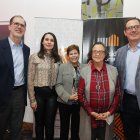 Ernesto Noboa, Zaylín Brito, Leticia Garcés, Marcia Gilbert y Saidel Brito.