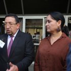 Dato. Legisladores llegaron a la Fiscalía para rendir versión en el marco de la investigación que realiza esta entidad por un supuesto abuso del derecho.