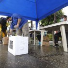 Democracia. Imagen referencial de una jornada de votaciones en Ecuador.