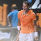Rafael Nadal celebró eufórico a manera de desahogo el duro partido que le hizo el joven de 21 años, Jack Draper.