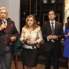 David Icaza, María Elena de Icaza, Danilo Icaza e Ileana Paz de Icaza.