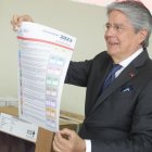 Suceso. El referéndum del pasado 5 de febrero fue el primero impulsado por el gobierno de Lasso y lo perdió.