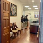 Los agentes fiscales ingresaron al despacho de la subsecretaría Jurídica de Presidencia.