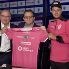 Luis Baca, Franklin Tello y Martín Anselmi.