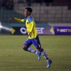 Jesús Preciado marcó el 1-0  de Gualaceo.