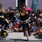 Los japoneses Witty Look presentan su espectáculo en el Circo Fest de San Juan, Puerto Rico.