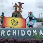 Ciclistas de Guayaquil se pegaron el viaje al Oriente ecuatoriano.