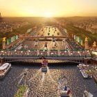 El río Sena albergará 100.000 plazas durante la apertura.