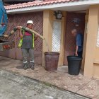 Interagua abasteció a los sectores afectados por el corte de agua.