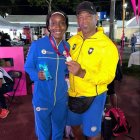 Rodríguez consiguió una medalla y un nuevo récord.