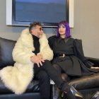 Fito Páez junto a Fabina Cantilo.