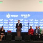 Santiago Guarderas presenta su  informe de gestión