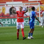 El delantero ecuatoriano marcó un ´hat trick´ con su club, el Cienciano.