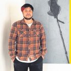 Leo Moyano en su exhibición Error de lugar