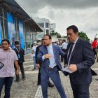 Acaiturri el día de la posesión de Aquiles Álvarez como alcalde de Guayaquil.