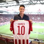 El 16 de Septiembre del 2022 James Rodríguez agradece el recibimiento de Olympiacos FC