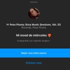 Con la nueva actualización de intagram ya podrás ponerle canciones a tus notas.