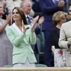 Roger junto a la princesa de Gales.