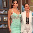 Virginia con Gaby Díaz y Dora West.