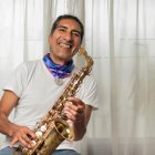 Yaku Pérez es un amante del saxofón, su instrumento favorito.