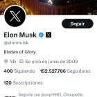 Red.- La cuenta en la red social, del propietario de X, antes Twitter, de Elon Musk.