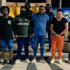 Los antisociales fueron capturados por agentes policiales.